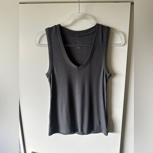 a new day Charcoal Tank Top